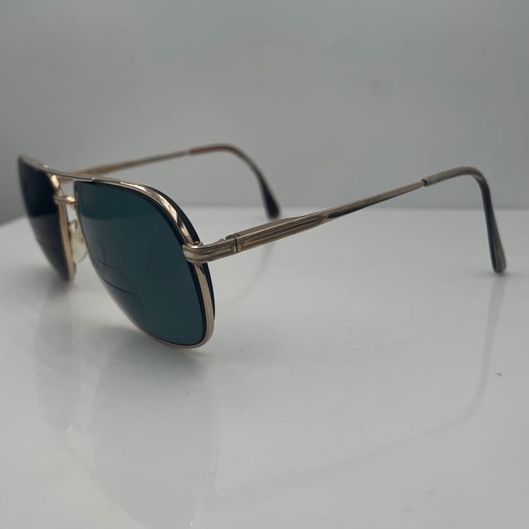 Vintage Safilo 137 Gold Pilot Sunglasses Frames - Picture 3 of 7